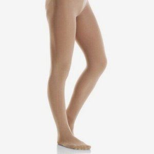 MONDOR MEDIUM WEIGHT 40 DENIER NEW GIRLS SZ 2 6 LIGHT TAN  BALLET DANCE TIGHTS